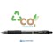 Pilot G-2 Plus Begreen Gel Ink Rollerball Medium Black (Pack of 12)