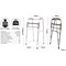 Aidapt Folding Walking Frame