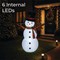 LED Outdoor/Indoor Inflatable Snowman 1800mm GH9044