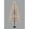 Gold Micro LED Firework Tree 1.8m Black Frame XH10004