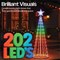 Pre-Lit RGB LED Smart Christmas Tree with Star Top XH10027