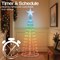 Pre-Lit RGB LED Smart Christmas Tree with Star Top XH10027