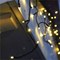 LED Black Rubber Icicle Lights 4m Warm White