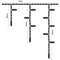 LED Black Rubber Icicle Lights 4m Warm White