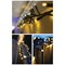 LED IP65 Black Rubber Cluster Lights Warm White 5m
