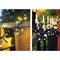 LED IP65 Black Rubber Cluster Lights Warm White 20m