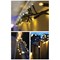 LED IP65 Black Rubber Cluster Lights Warm White 30m