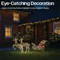 LED Outdoor/Indoor Light Up Sledge/Deer Warm White Pack of 3 XH10089