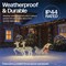 LED Outdoor/Indoor Light Up Sledge/Deer Warm White Pack of 3 XH10089