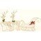 LED Outdoor/Indoor Light Up Sledge/Deer Warm White Pack of 3 XH10089