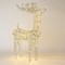 LED Outdoor Light Up Deer 780mm Silver/Warm White XH10093