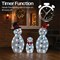 LED Outdoor Light Up Snowman Warm White Pack of 3 XH10096