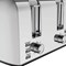 Igenix 4 Slice Toaster 1500W Stainless Steel