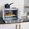 Igenix Electric Mini Oven with Double Hotplates 1500W 45L White