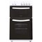 Statesman Electric Cooker Double Oven 50cm White
