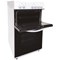 Statesman Electric Cooker Double Oven 50cm White