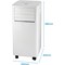 Igenix 9000 Btu Smart 3-In-1 Portable Air Conditioner White
