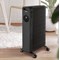 Igenix 2kW Digital Oil Filled Radiator with Timer, Black