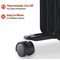 Igenix 2.5kW Digital Oil Filled Radiator with Timer, Black
