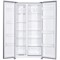 Statesman American Side by Side Fridge Freezer, 347 Litre Fridge, 185 Litre Freezer, Stainless Steel