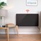 Igenix 2kW Smart Glass Panel Heater, Black