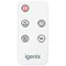 Igenix 43 Inch Digital Tower Fan, 3 Speeds, White