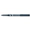 Pilot V5 Rollerball Pen, Needle Tip 0.5mm, Line 0.3mm, Black, Pack of 12