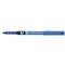 Pilot V5 Rollerball Pen, Needle Tip 0.5mm, Line 0.3mm, Blue, Pack of 12