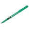 Pilot V5 Rollerball Pen, Needle Tip 0.5mm, Line 0.3mm, Green, Pack of 12