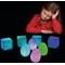 Sensory Light Up LED Colour Changing Mood Cube Light, 75mm, Pack of 4