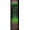 Miniature Shake and Shine LED Glitter Lamp, White Base, Battery Operated