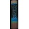 Miniature Shake and Shine LED Glitter Lamp, White Base, Battery Operated