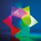Flashing 12 Pointed Prism Ball, Battery Operated