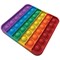 Pop Fidget Pad Square, Multicoloured, 125x125x10mm