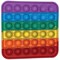 Pop Fidget Pad Square, Multicoloured, 125x125x10mm