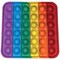 Pop Fidget Pad Square, Multicoloured, 125x125x10mm