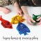 Fidget Toy Jelly Fish Design, Assorted, 200mm, Pack of 4