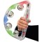 Flashing LED Light Up Tambourine, Plastic, Large