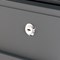 Phoenix Estilo Top Loading Letter Box, Graphite