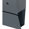 Phoenix Estilo Front Loading Letter Box, Graphite