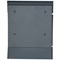 Phoenix Estilo Front Loading Letter Box, Graphite