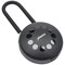 Phoenix Palm Smart Key Safe with Electronic Lock and Padlock Shackle, Black
