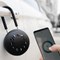 Phoenix Palm Smart Key Safe with Electronic Lock and Padlock Shackle, Black