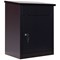 Phoenix Top Loading Pacel Box with Key Lock, Black