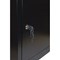 Phoenix Top Loading Pacel Box with Key Lock, Black