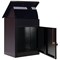 Phoenix Top Loading Pacel Box with Key Lock, Black