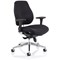 Chiro Plus Ergo Posture Chair, Height Adjustable Arms, Black
