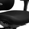 Chiro Plus Ergo Posture Chair, Height Adjustable Arms, Black - Delivered Built