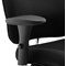 Chiro Plus Ergo Posture Chair, Height Adjustable Arms, Black - Delivered Built