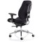 Chiro Plus Ergo Posture Chair, Height Adjustable Arms, Black